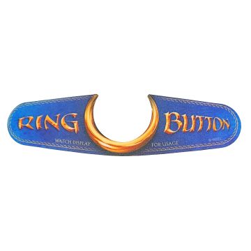 Hobbit *Ring Button* Lockdown Bar Action Button Decal
